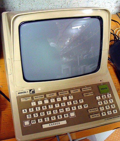 minitel screen